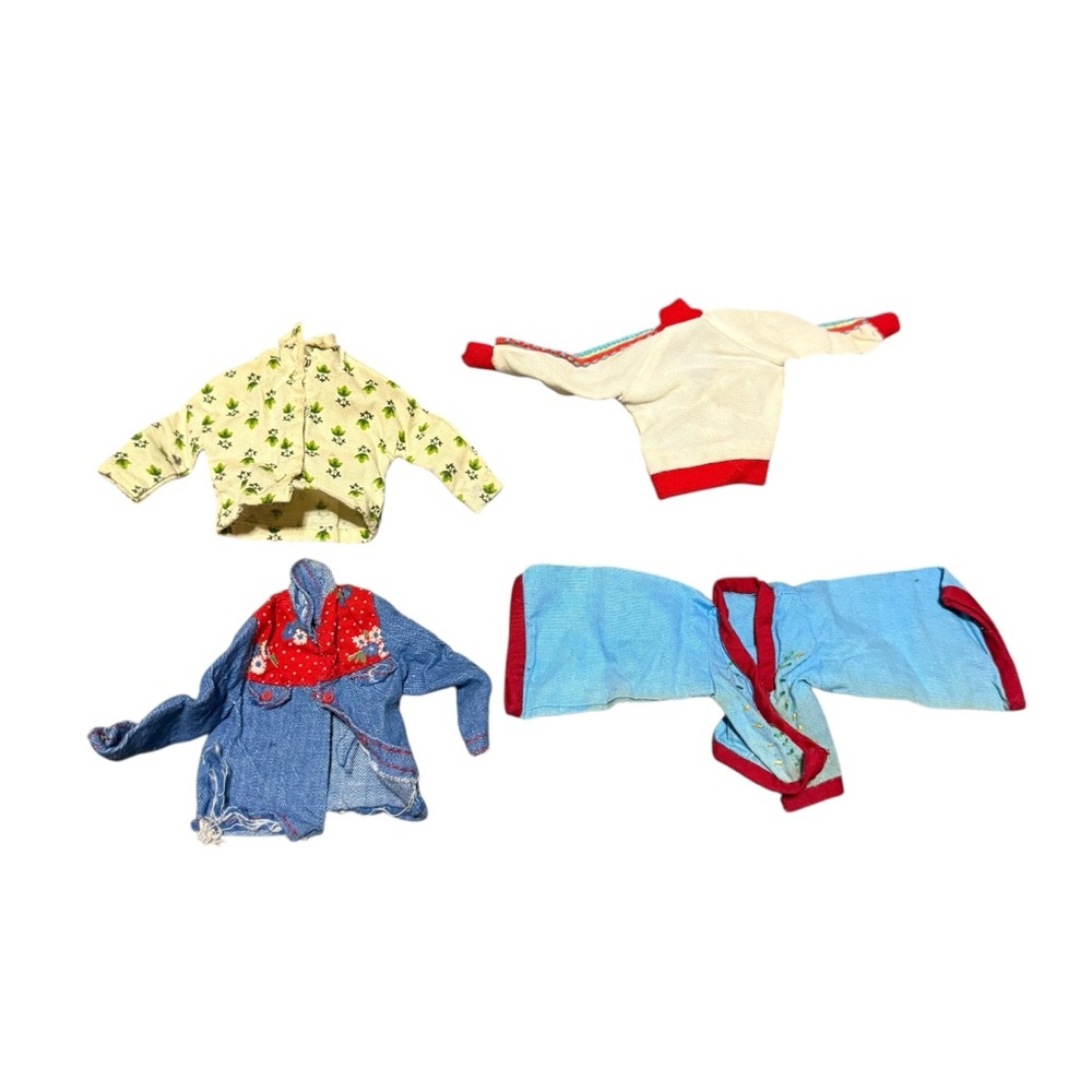 Vintage Barbie Ken Doll Shirts Lot